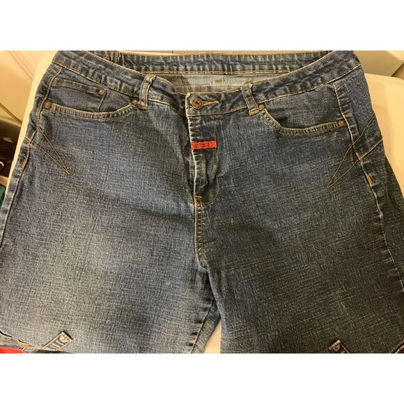 Vintage Marithe Francois Girbaud Spell Out Jean Shorts‎ Men’s Size 34 Crop Pant - Picture 7 of 9